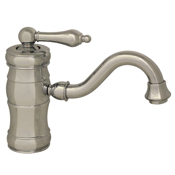 Whitehaus Sgl Hole/Sgl Lvr Lavatory Faucet W/ Traditional Spout And Pop-Up Waste WHSL3-9722-C - main